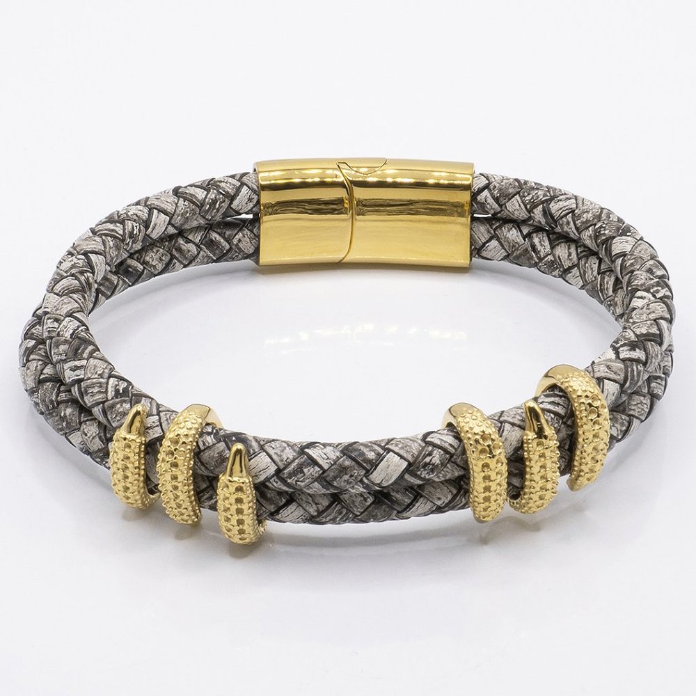Dragon Claw Leather Bracelet